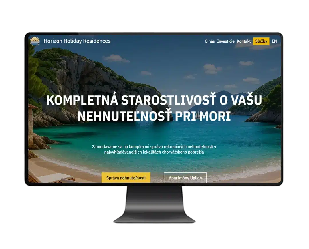 tvorba web stranok na mieru
